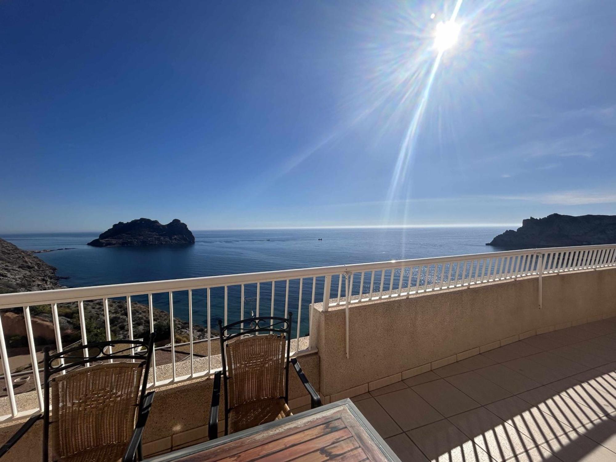 Apartamento Gladines Con Magnificas Vistas Al Mar Aguilas Luaran gambar