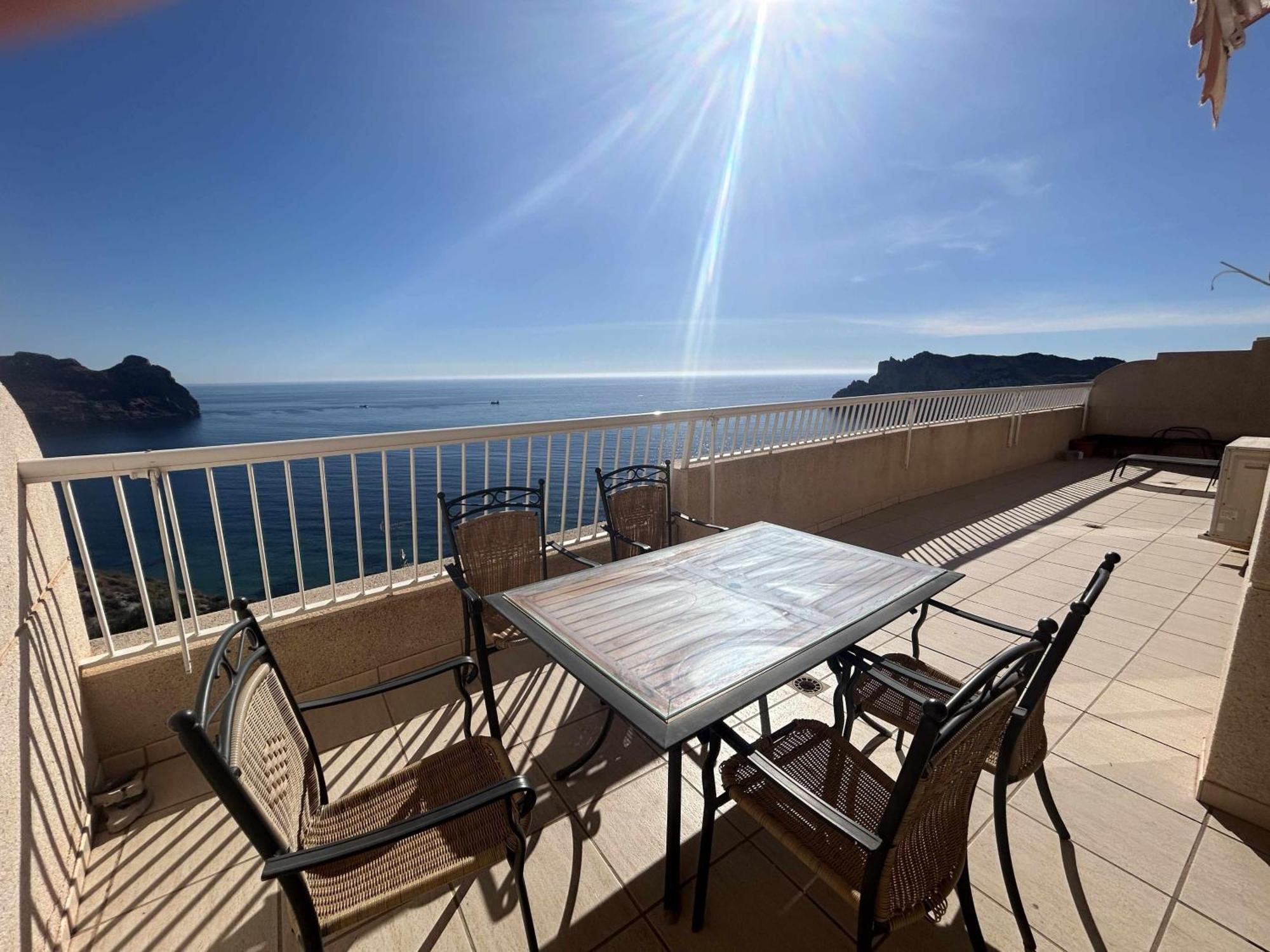Apartamento Gladines Con Magnificas Vistas Al Mar Aguilas Luaran gambar