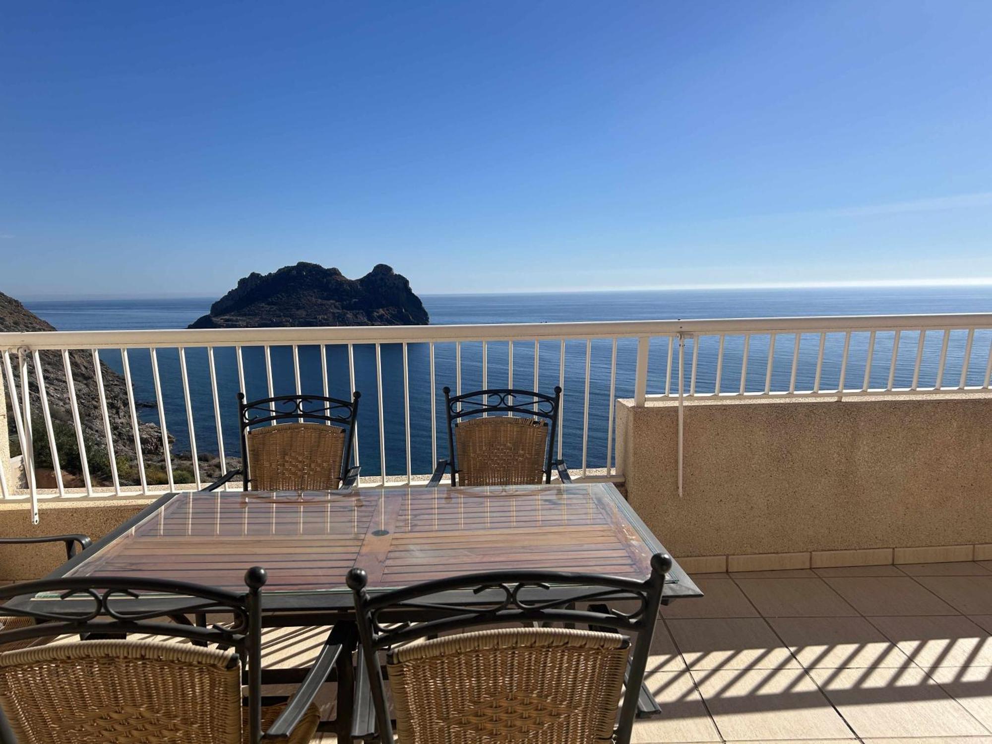 Apartamento Gladines Con Magnificas Vistas Al Mar Aguilas Luaran gambar