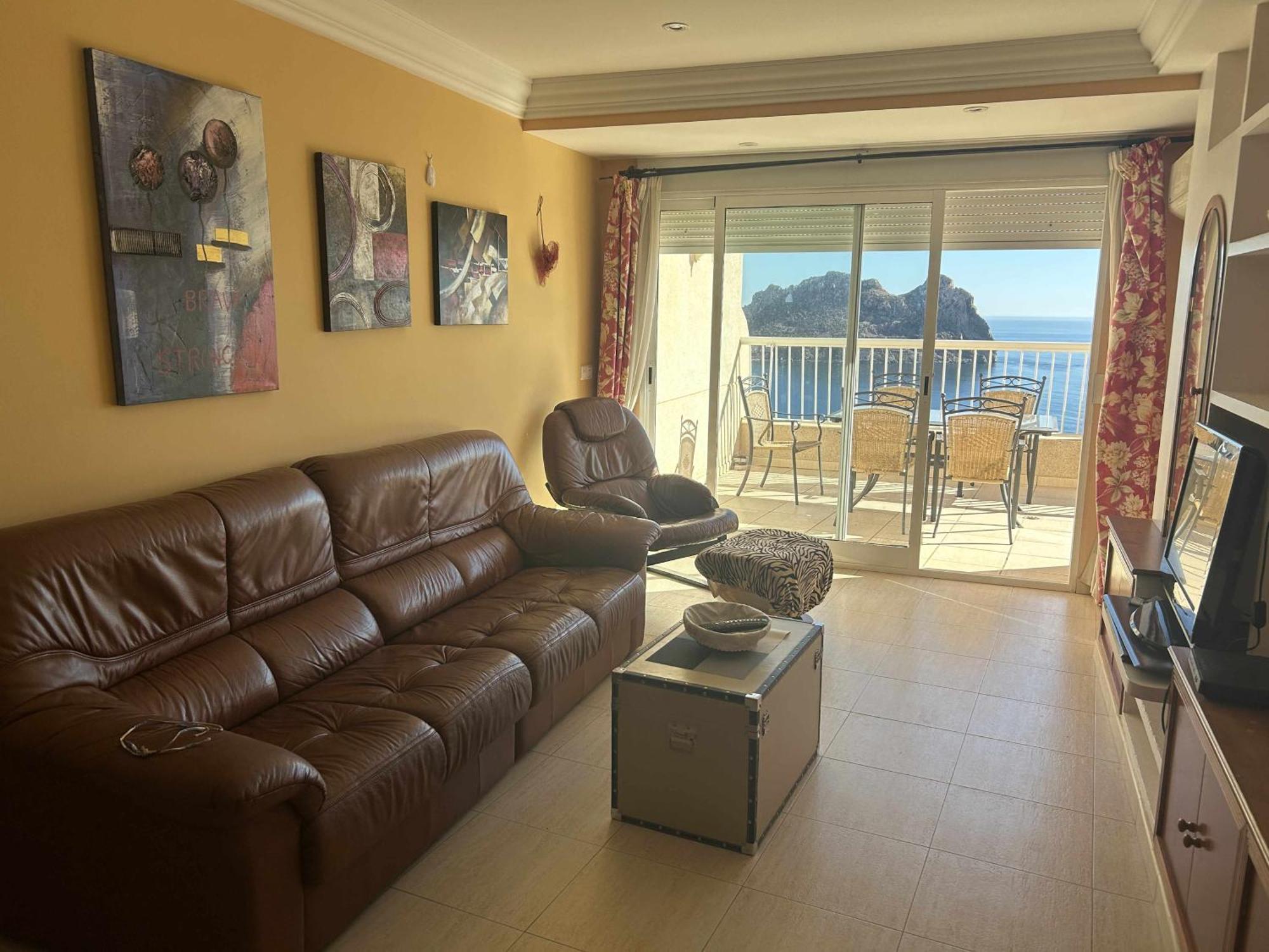 Apartamento Gladines Con Magnificas Vistas Al Mar Aguilas Luaran gambar